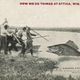 Illustration for article titled Tall Tale Fishing Postcards, The Ultimate Humblebrag Of The Early 1900s